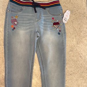 NWT. Wonder Nation jeggings. Size Large (10/12).